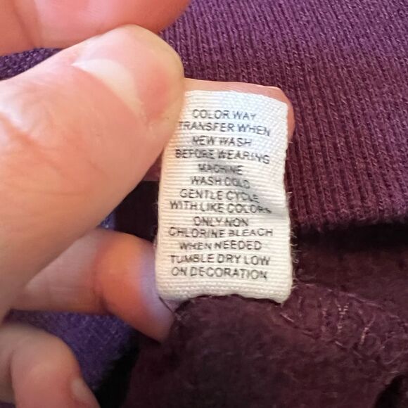 3 for $30! Reflex maroon fleece hoodie. Size medium - Picture 5 of 12